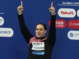 Osmar Olvera, que sumaba tres platas en Singapur, no estaba dispuesto a resignarse a un nuevo segundo lugar por detrás de los atletas chinos. EFE / F. Ismail