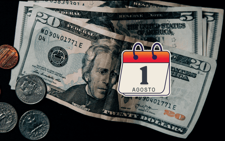 Así se cotiza el dólar hoy, 1 de agosto en Banco Azteca. UNSPLASH/ C. De Luvio
