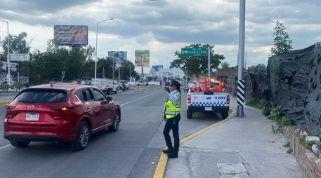 Policía Vial Jalisco publicó un video con el flujo en López Mateos tras el operativo de circulación de este sábado. ESPECIAL / FACEBOOK Policía Vial Jalisco