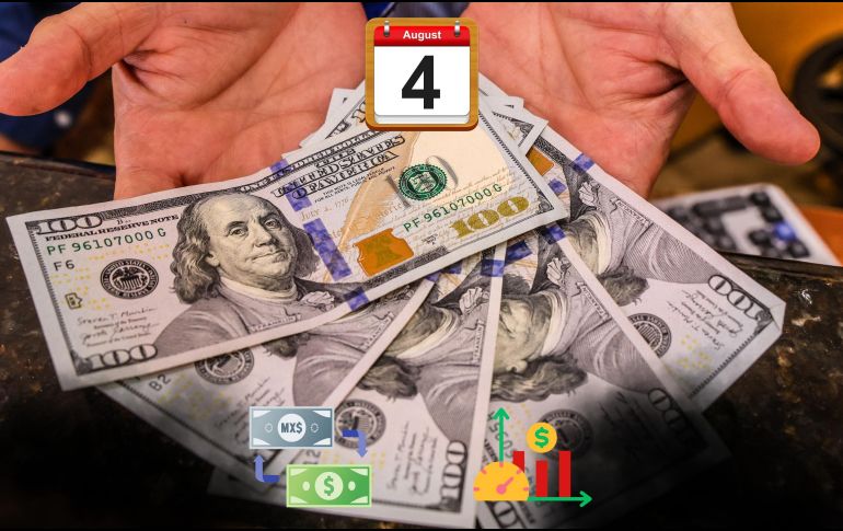 De acuerdo con un reporte de Bloomberg, el dólar comenzó la jornada de hoy por debajo de los 19 pesos. ESPECIAL / CANVA