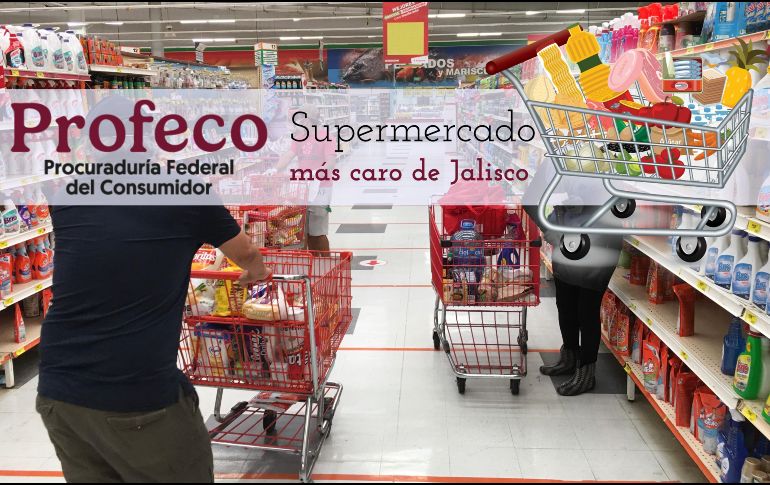 Profeco señala a este equipo por ser el que ofrece los precios más altos para la Canasta Básica en Jalisco. EL INFORMADOR / ARCHIVO