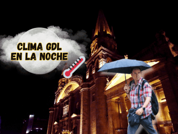 Según el pronóstico del clima de hoy, 5 de agosto, en Guadalajara se prevén temperaturas máximas de 27 grados centígrados en la noche. EL INFORMADOR/ ARCHIVO