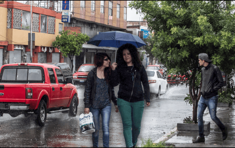 La probabilidad de lluvia para este miércoles en Guadalajara es mayor entre las 10 y las 11 de la noche. Se prevé que esta posibilidad se incremente a partir de mañana jueves. EL INFORMADOR / ARCHIVO