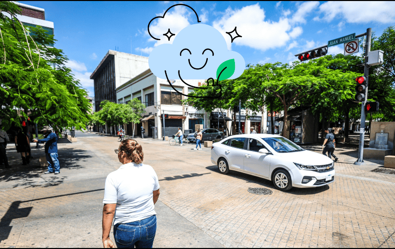 Este es el índice de calidad de aire por zona. EL INFORMADOR / ARCHIVO