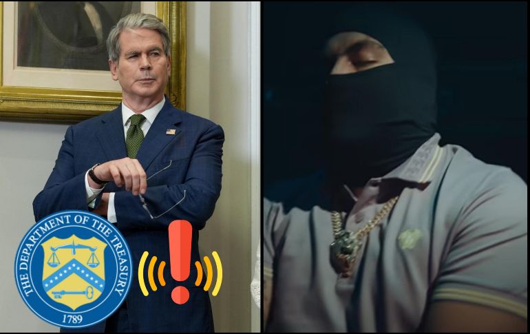 El secretario del Tesoro, Scott Bessent, insistió el miércoles en su compromiso de lucha frontal contra los cárteles. EFE / ARCHIVO / ESPECIAL / YouTube El Makabelico