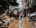 Las fuertes lluvias y las altas temperaturas en China han empeorado la crisis, que suele ser habitual en zonas tropicales pero este año es mucho más intensa. AP / XINHUA, D. Hua