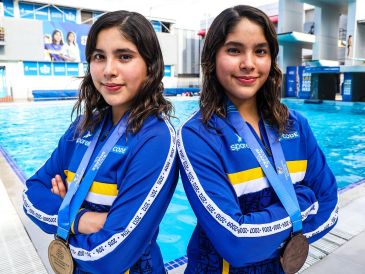 Lía y Mía Cueva han tenido sus primeras competencias de fuerza mayor en este 2025 y ya han cosechado triunfos importantes. EL INFORMADOR/A. Navarro