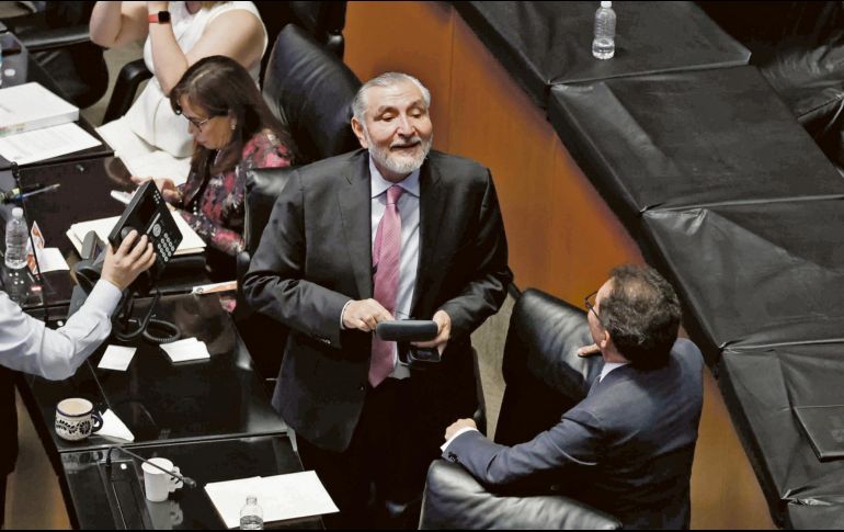 El senador es criticado por los nexos de su ex secretario de Seguridad en Tabasco con el crimen organizado (el Cártel de La Barredora). EL UNIVERSAL