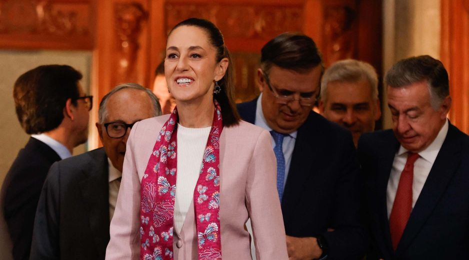 Marcelo Ebrard, secretario de Economía, destacó que apoyo al sector farmacéutico ha sido una prioridad para Sheinbaum por su impacto en la salud de la población mexicana. SUN / D. Simón Sánchez