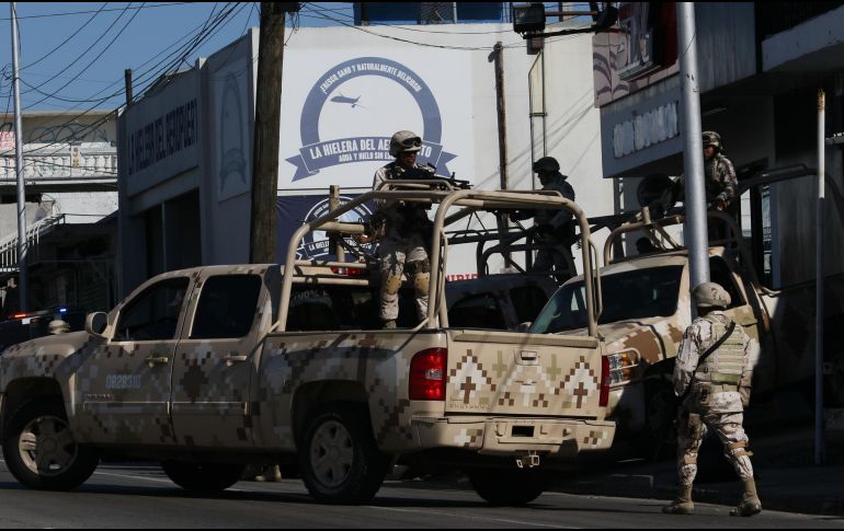 En este operativo participaron elementos de la SSPC, de la Defensa Nacional, Marina, FGR y Guardia Nacional, en coordinación con la Fiscalía y Policía Estatal. NTX / ARCHIVO