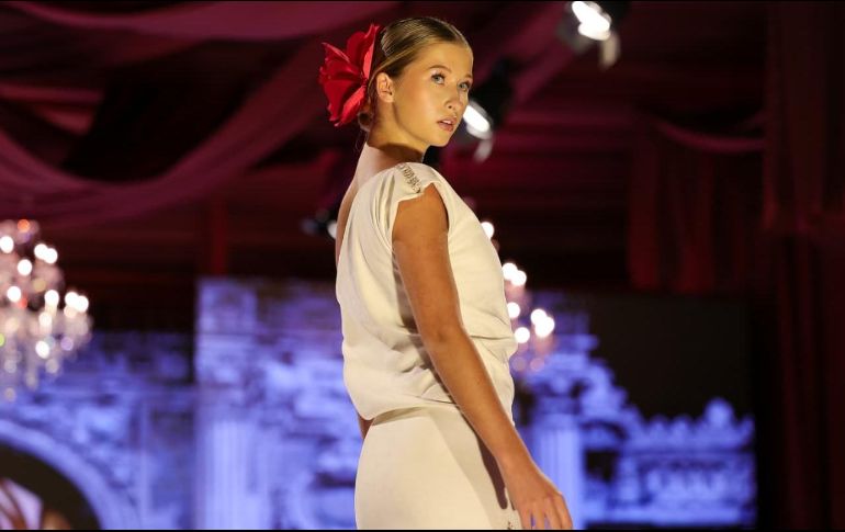 El diseñador presentó “Redención”, una colección inspirada en su viaje personal hacia la paz interior. EL INFORMADOR/ H. Figueroa