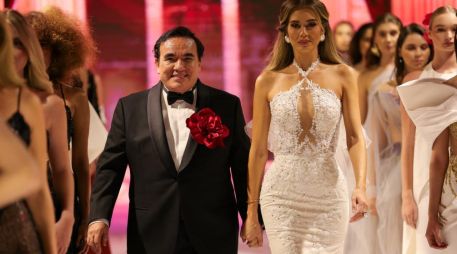 El diseñador presentó “Redención”, una colección inspirada en su viaje personal hacia la paz interior. EL INFORMADOR/ H. Figueroa