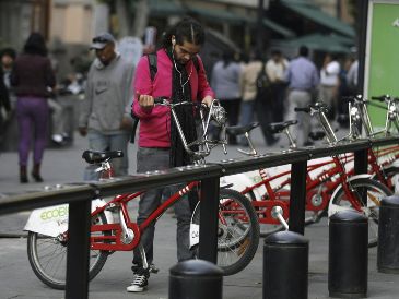 Ecobici es un sistema de transporte público rápido, económico y  menos contaminante. EFE/ARCHIVO