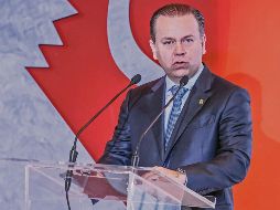 El director general de Farmacias Guadalajara presentó los resultados del segundo trimestre. EL INFORMADOR/ A. Navarro