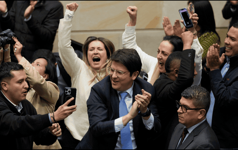 Miguel Uribe Turbay falleció el lunes 11 de agosto de 2025, luego de haber sido víctima de un atentado y estar hospitalizado. AP / ARCHIVO