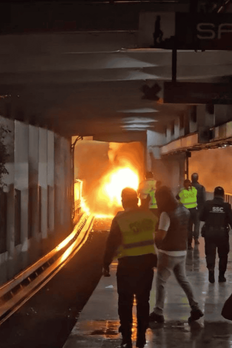 El Sistema de Transporte Colectivo Metro informó que por revisión del sistema eléctrico, se implementó servicio provisional en la L2 en dos tramos: Cuatro Caminos a Pino Suárez y Tasqueña a Xola. SUN / ESPECIAL