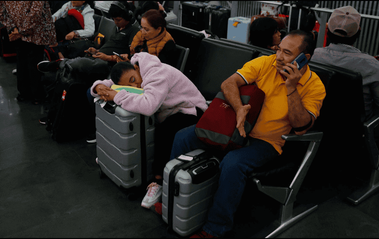 El AICM es el aeropuerto más importante del país y mueve mensualmente unos cuatro millones de pasajeros. SUN / D. S. Sánchez