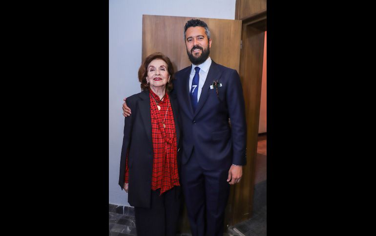 Carmen Barone y Bernardo Cueva. GENTE BIEN JALISCO / C. Jimeno