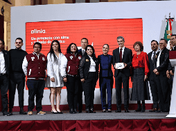 Además de los vehículos Olinia, también se presentaron avances del proyecto Kutsari sobre el diseño de semiconductores. SUN / B. Fregoso