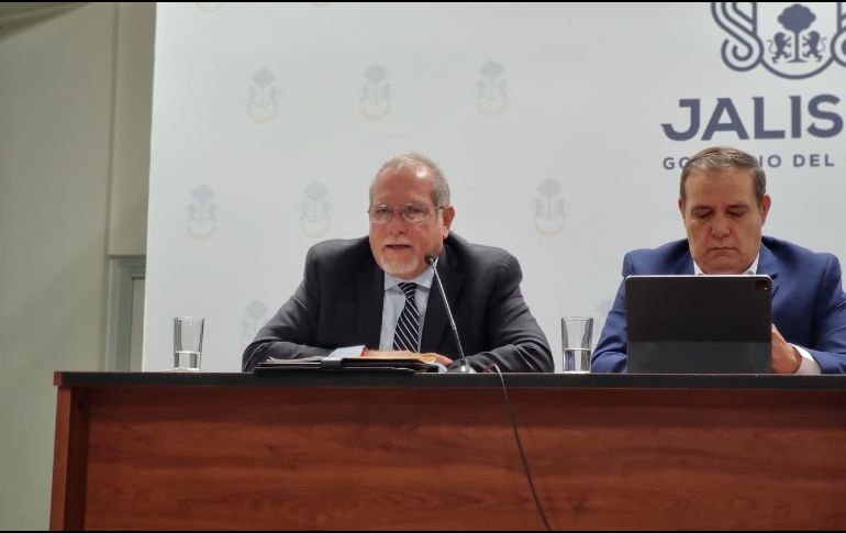 Salvador González de los Santos, fiscal de Jalisco, indicó que el trabajo de investigación se llevó a cabo con el FBI. ESPECIAL/Rubí Bobadilla