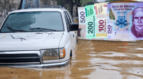 las lluvias excepcionales de este año provocarán un aumento significativo en los reclamos de seguros, siendo los seguros de automóviles los más afectados. ESPECIAL / CANVA