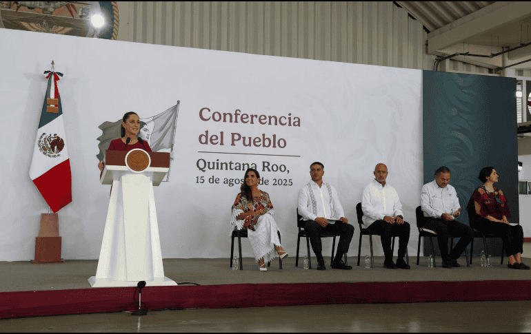 Marcela Figueroa indicó que, mientras en septiembre de 2024 la entidad registraba un promedio diario de 2 víctimas de homicidio doloso, en julio pasado se presentaron 0.77 en promedio al día. SUN / Presidencia