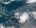 Las alertas de tormenta tropical mantienen vigencia para Saint Martin, San Bartolomé y Sint Maarten. AFP / ESPECIAL / NOAA