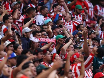 La actitud de los jugadores y las decisiones de la directiva tienen descontenta a la porra del Guadalajara. IMAGO7/C. Hernández