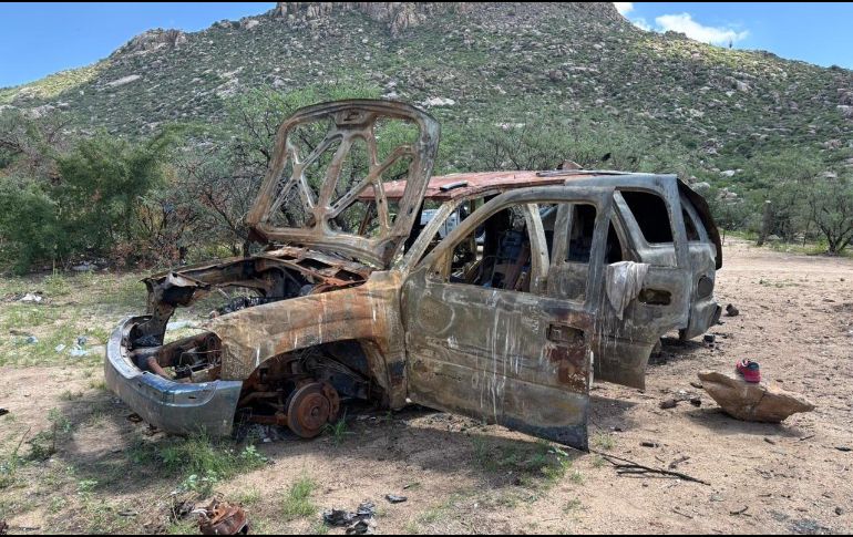 El colectivo regresará al sitio, debido a que “por lo menos hay diez hijos más que dieron un último suspiro en ese lugar”.  ESPECIAL/X @CeciPatriciaF