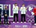 David Vázquez y Jesús Agúndez le otorgaron a México el segundo oro en la disciplina de clavados en los Juegos Panamericanos Junior de Asunción 2025. ESPECIAL.