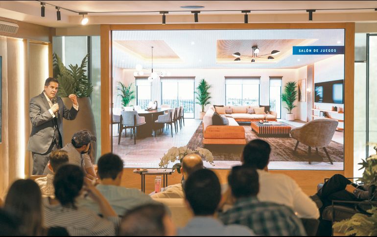 El pasado jueves 8 de agosto se presentó el complejo a clientes VIP y asesores inmobiliarios. EL INFORMADOR/ A. Navarro