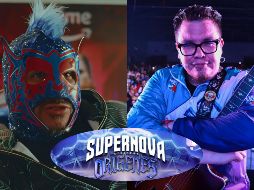 Franco Escamilla y El Escorpión Dorado, dos comediantes muy queridos en el mundo del internet en México, dieron un salto a otro tipo de entretenimiento: el espectáculo deportivo sobre el ring. X / @franco_esca / @supernovaboxing