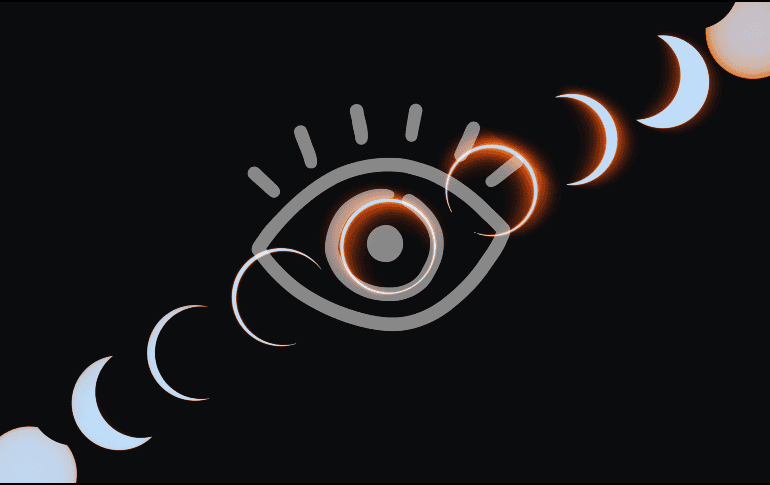 Recuerda que lo que se puede ver durante un eclipse solar total dependerá de las condiciones meteorológicas y del lugar desde donde se mire.  AFP / ARCHIVO