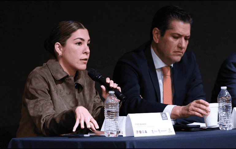 Cindy Blanco Ochoa, titular de la Secretaría de Desarrollo Económico, explicó que son seis sectores estratégicos los que están impulsando atraer en los parques industriales. EL INFORMADOR / A. Navarro