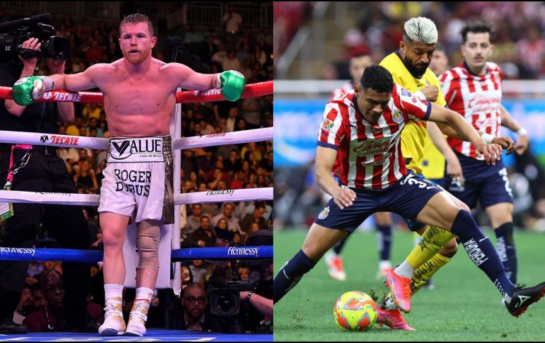 Esta coincidencia en la programación implica que personas seguidoras del fútbol y el boxeo tendrán que decidir entre dos de los espectáculos deportivos más populares. IMAGO7.