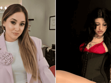 Sherlyn aconseja a Cazzu ir con autoridades mexicanas por manutención justa. ESPECIAL / IG / @sherlyny / @cazzu