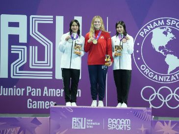 Esta hazaña representa la tercera presea para cada una en el evento. ESPECIAL.