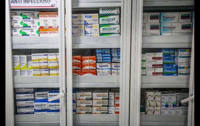 El tren también cuenta con una farmacia para entregar medicamentos, lentes y aparatos auditivos para quienes lo necesiten, totalmente gratuitos. EL INFORMADOR / A. Navarro