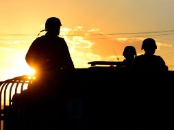 Los militares realizaban un operativo de reconocimiento entre el cerro de Los Horcones y la población de La Bocanada. AFP/Archivo