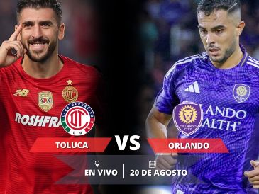 Toluca quedó primero del grupo mexicano y confía en su poder ofensivo, para imponerse en la eliminatoria ante un Orlando que apenas si alcanzó a meterse a esta etapa. ESPECIAL / IMAGO7 y CANVA