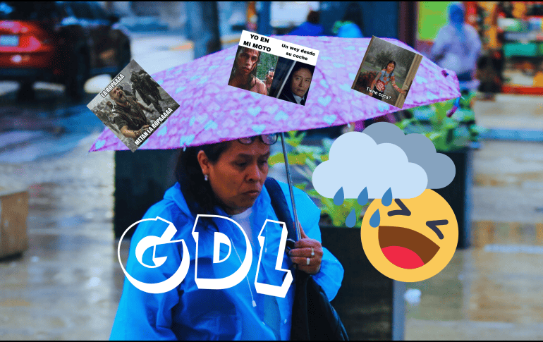 Estos son los memes tras las fuertes lluvias de hoy, 20 de agosto en el Área Metropolitana de Guadalajara. EL INFORMADOR/ ARCHIVO/ ESPECIAL