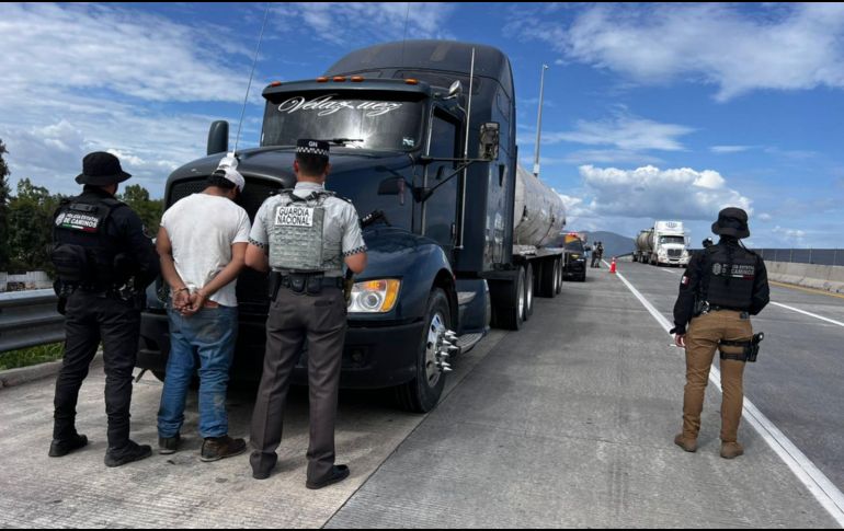 Los aseguramientos se dieron en tres hechos distintos, ocurridos entre el 11 de julio y el 19 de agosto. ESPECIAL/Secretaría de Seguridad del Estado de Jalisco