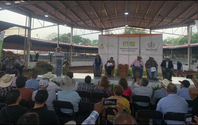 El titular de Sader, Eduardo Ron Ramos, recordó que el presupuesto que el Gobierno del Estado destina al campo es el más alto a nivel nacional, mientras que aumentará año con año. EL INFORMADOR/ O. González