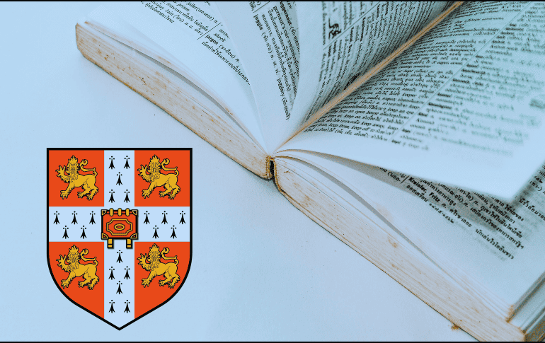 La institución británica utiliza el llamado Cambridge English Corpus, una base de datos de más de 2 mil millones de palabras en inglés escrito y oral. ESPECIAL / Canva