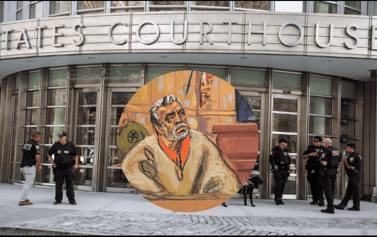 Tras la declaración de culpabilidad, “El Mayo” evita así ser procesado en un juicio público. EFE/ J. ROSENBERG /O. FEDOROVA