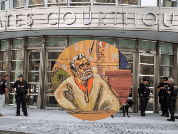 Tras la declaración de culpabilidad, “El Mayo” evita así ser procesado en un juicio público. EFE/ J. ROSENBERG /O. FEDOROVA