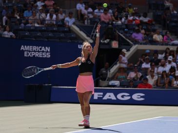 La derrota dejó un sabor agridulce: el sueño de la mexicana de seguir avanzando en el último grande del año quedó pendiente. EFE/ ARCHIVO.