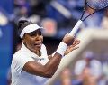 Williams regresó a competir por primera vez desde 2023, a sus 45 años. EFE