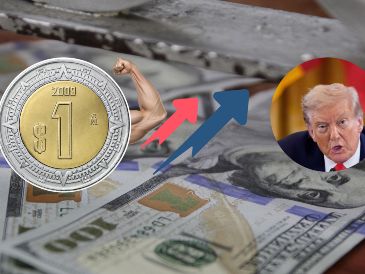 Peso mexicano muestra progreso frente al dólar estadounidense; Trump y la Fed, parte de  los involucrados. EL INFORMADOR / ARCHIVO