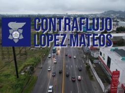 El día de hoy, la Policía Vial Jalisco inició la extensión del operativo de contraflujo en la avenida López Mateos. EL INFORMADOR / A. Navarro